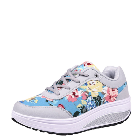 Flower Design Sneakers
